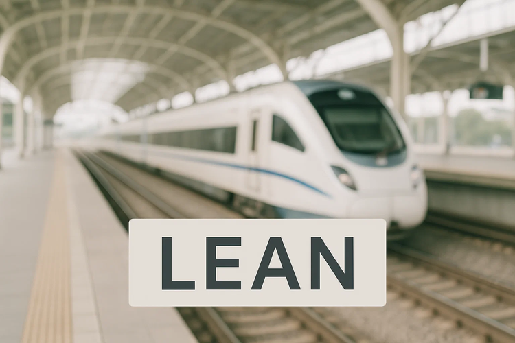 Lean Management Bahn